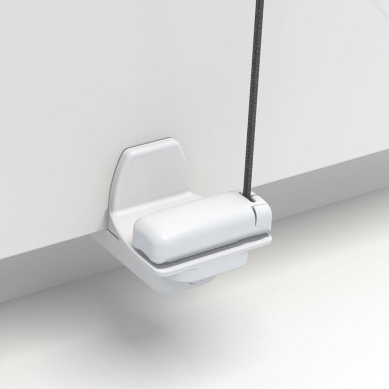 Klemmträger am Fensterflügel