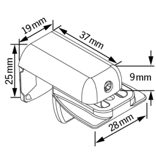 Klemmträger Abmessungen