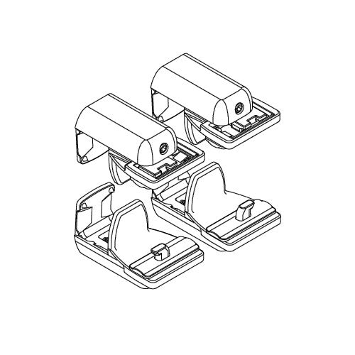 Klemmträger mit Spannschuhadapter