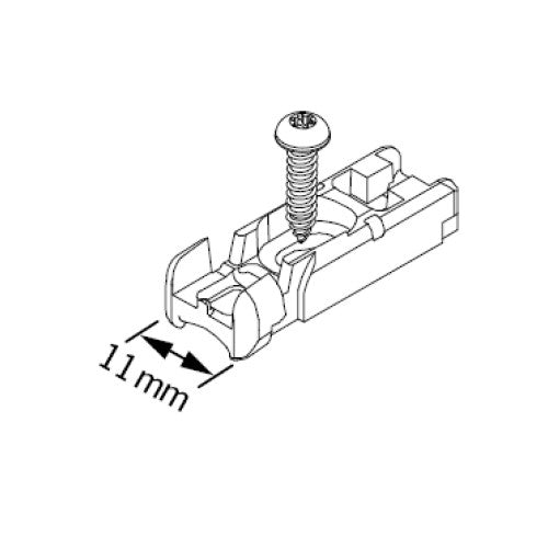 Spannschuh Abmessung
