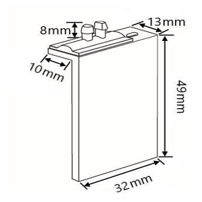 Stick&Fix Front Abmessungen