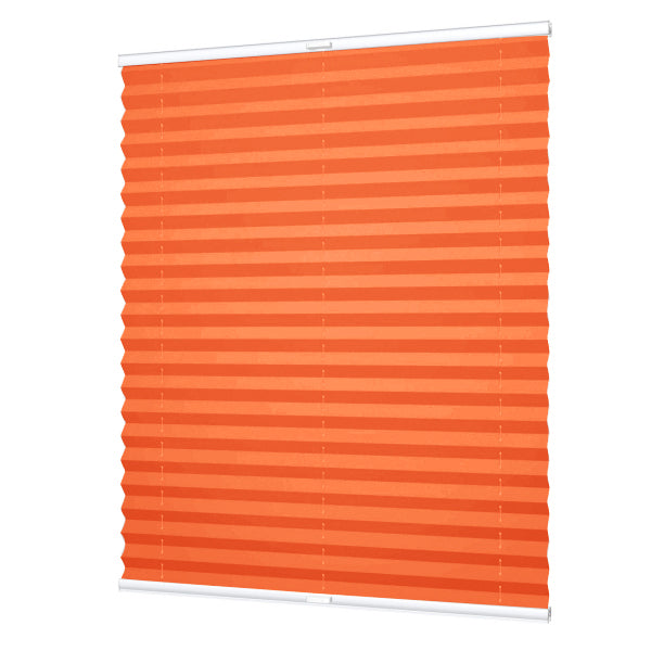 Plissee in Orange