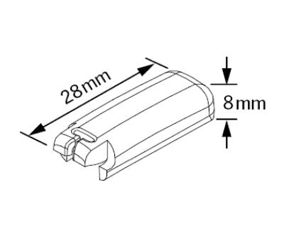 Abdeckkappe Abmessungen