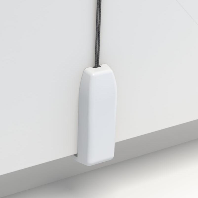 Slim-Klemmträger am Fensterflügel