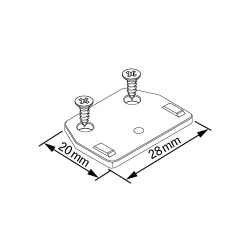 Sockelplatte Abmessungen